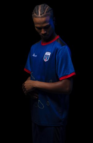 Ensemble Cap-Vert 2023-2024 — Maillot + Short Bleu
